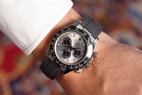 rolex daytona cosmograph in 18ct white gold with oysterflex bracelet|Acquista Rolex Daytona 116519LN .